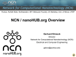 NCN-nanoHUB_Overview-Gerhard_Klimeck