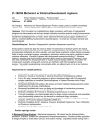 120803-1 Mechanical Design Engineer