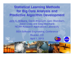 Statistical Learning Methods for Big Data Analysis