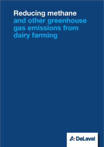 Reducing methane and other greenhouse gas emissions from dairy