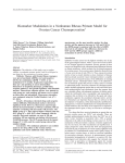 Biomarker Modulation in a Nonhuman Rhesus Primate