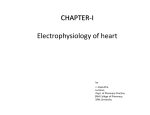 CHAPTER-I Electrophysiology of heart