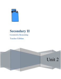 Secondary II - Northern Utah Curriculum Consortium