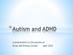 Autism and ADHD - Pixies Hill Primary School