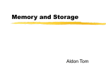 Memory and Storage (Aldon Tom)