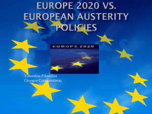 Europe 2020 presentation