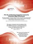 Re-architecting Congestion Control for Consistent High Performance