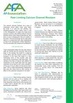 Rate Limiting Calcium Channel Blockers