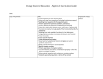 Subject and Grade - Orange Public Schools