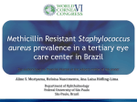 Methicillin Resistant Staphylococcus aureus prevalence in a tertiary