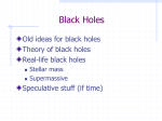 Supermassive black holes