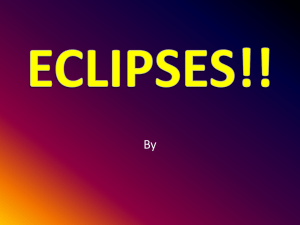 Eclipses