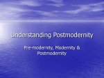 Understanding Postmodernity