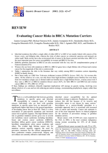REVIEW - Gastric Breast Cancer