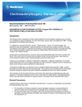 Medtronic Electrocautery / Surgery Letter
