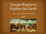 Europe Begins to Explore the Earth - fchs