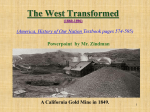 The West Transformed