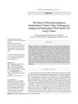 The Role of Fluorodeoxyglucose Standardized Uptake Value in