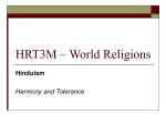 HRT3M – World Religions