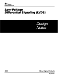 Low-Voltage Differential Signaling LVDS