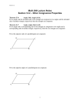 Math 366 Lecture Notes Section 12.2 – Other Congruence Properties