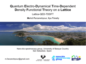 Quantum Electro-Dynamical Time-Dependent Density Functional