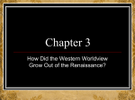 The Renaissance (chapter 3)
