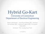 Hybrid Go-Kart University of Connecticut Department of Electrical