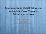 Cybersecurity, Artificial Intelligence, and Autonomous