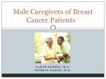 Secondary Stressors - Male Caregivers of Breast Cancer Patients