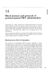 Blood pressure and protocols of postmenopausal - iPubli