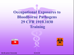 Bloodborne Pathogen Training - Morgan Co. Emergency and