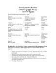 Social Studies Review Chapter 4 (pgs. 86