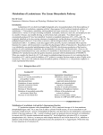 Metabolism of Leukotrienes: The Linear Biosynthetic Pathway