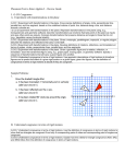 Geometry to Algebra 2 Placement Test Review Guide 16-17