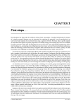 Chapter 1 - basic conceptual background