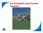 11-2 Probability and Punnett Squares