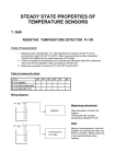 thermistor sensor