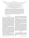 Two interacting spin particles - Dipartimento di Matematica e Fisica