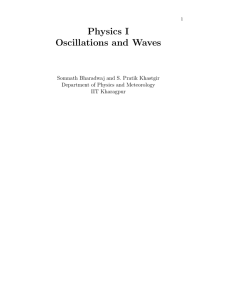PDF Book "PHYSICS I: Oscillations and Waves"