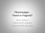 Fibromyalgia Presentation