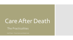 Care After death