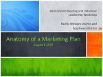2015 August - Analogy of a Marketing Plan - APICS