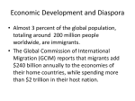 Economic Development and Diaspora
