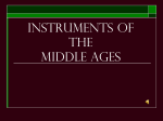 Medieval Instrument PowerPoint