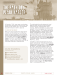 The Path to Pearl Harbor - Introduction | From the Collection to the