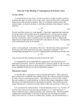Notes for Class Meeting 3: Consequences of Newton`s Laws