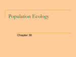Population Ecology - Madison County Schools