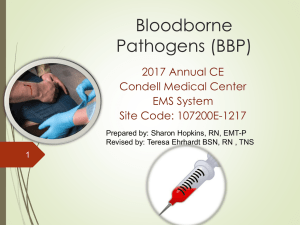 Bloodborne Pathogens - Advocate Health Care