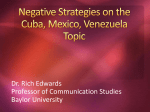 Negative Strategies 2013